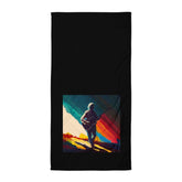 Close-up of a SurArt 116 Towel, showcasing its soft and absorbent texture.